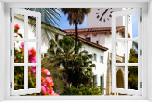 Fototapeta Naklejka Na Ścianę Okno 3D - Santa Barbara Courthouse