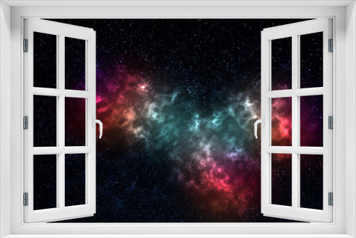Fototapeta Naklejka Na Ścianę Okno 3D - 美しい宇宙の銀河惑星