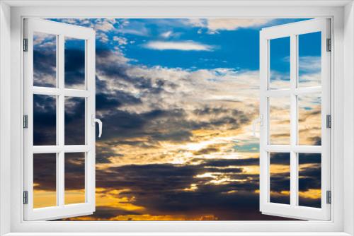 Fototapeta Naklejka Na Ścianę Okno 3D - Sky background