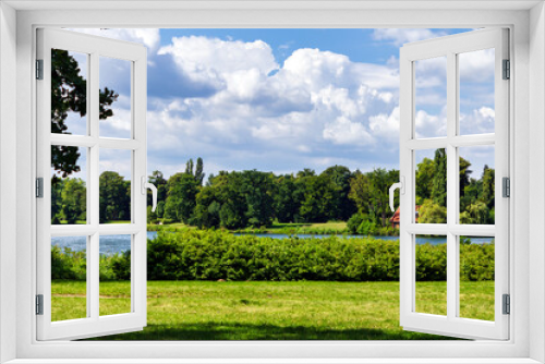 Fototapeta Naklejka Na Ścianę Okno 3D - Jungfernsee Lake, Potsdam - Germany