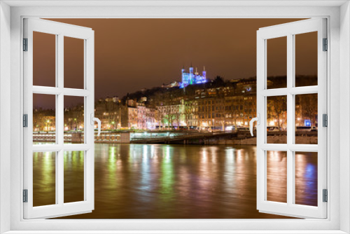 Fototapeta Naklejka Na Ścianę Okno 3D - Lyon