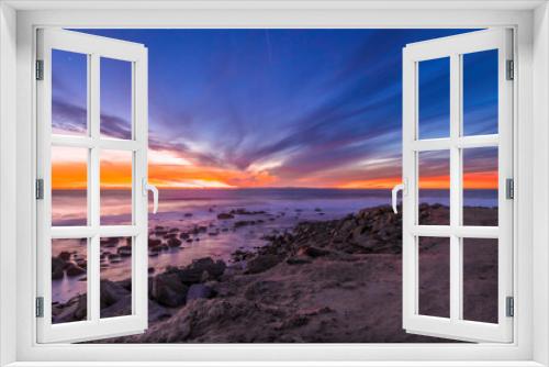 Fototapeta Naklejka Na Ścianę Okno 3D - Salt Creek Beach Sunset
