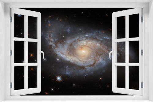 Fototapeta Naklejka Na Ścianę Okno 3D - ESA/Hubble: Sail of Stars. The spiral arms of the galaxy NGC 3318.
