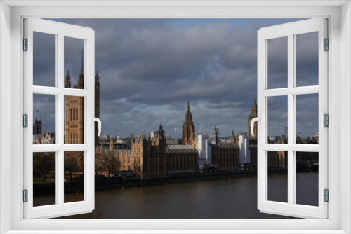 Fototapeta Naklejka Na Ścianę Okno 3D - Westminster, London