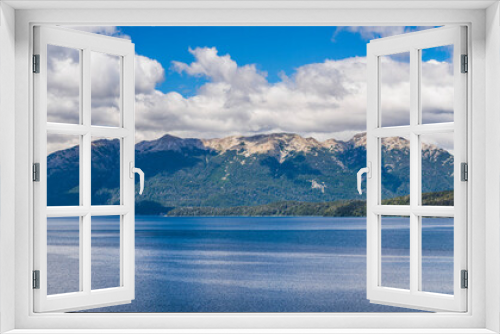 Fototapeta Naklejka Na Ścianę Okno 3D - Nahuel Huapi Lake (Lago Nahuel Huapi), Bariloche (aka San Carlos de Bariloche), Rio Negro Province, Patagonia, Argentina, South America