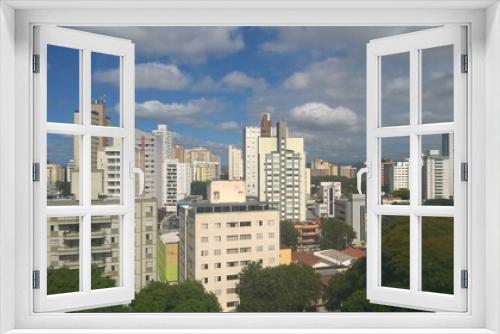 Fototapeta Naklejka Na Ścianę Okno 3D - Cidade vista do alto