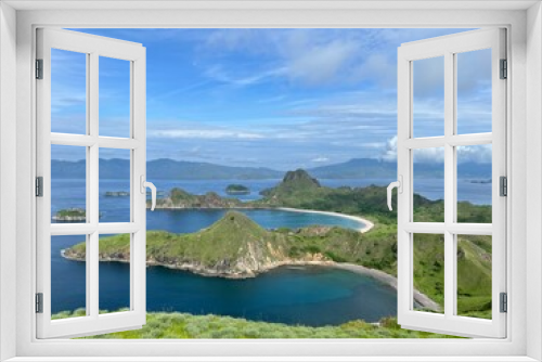 Fototapeta Naklejka Na Ścianę Okno 3D - インドネシア コモド国立公園 パダール島 風景