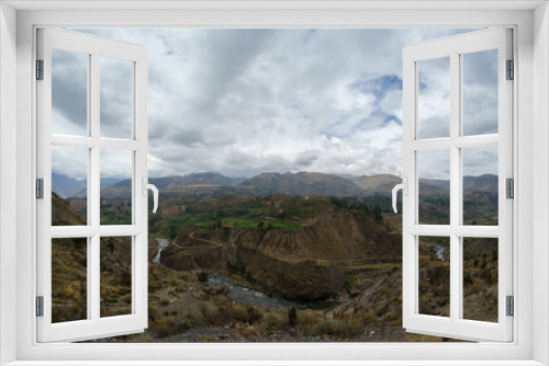 Fototapeta Naklejka Na Ścianę Okno 3D - Canyon Colca, Peru