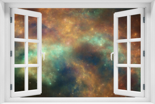 Fototapeta Naklejka Na Ścianę Okno 3D - All Star Nebula