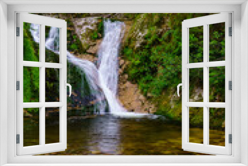 Fototapeta Naklejka Na Ścianę Okno 3D - Wasserfall Allerheiligen