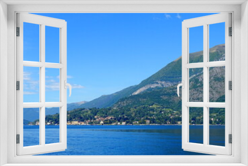 Fototapeta Naklejka Na Ścianę Okno 3D - Beautiful site of Lake Como, Italy