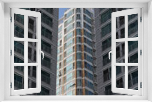 Fototapeta Naklejka Na Ścianę Okno 3D - apartment building