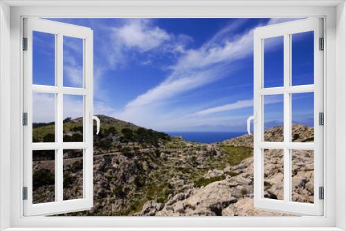 Fototapeta Naklejka Na Ścianę Okno 3D - View from Cap de Formentor, Majorca, Spain