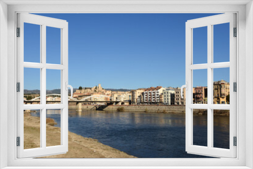 Fototapeta Naklejka Na Ścianę Okno 3D - view of Tortosa, Tarragona province, Catalonia, Spain