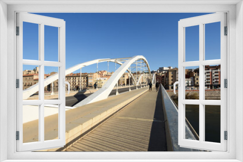 Fototapeta Naklejka Na Ścianę Okno 3D - Bridge of Estado, Tortosa, Tarragona, province, Catalonia, Spain
