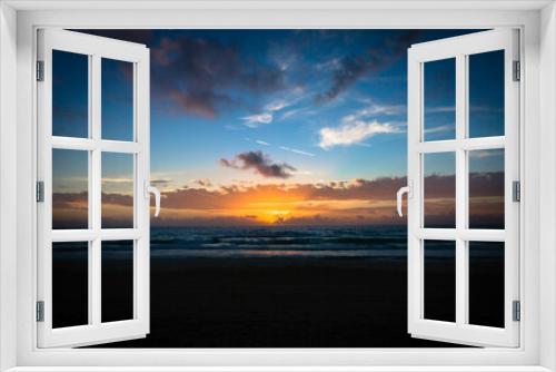 Fototapeta Naklejka Na Ścianę Okno 3D - Cancun Sunset