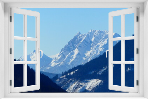 Fototapeta Naklejka Na Ścianę Okno 3D - Grimming, Berg