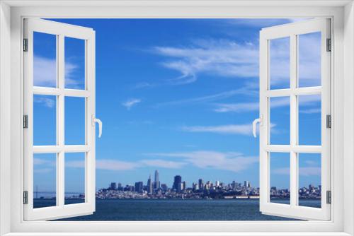 Fototapeta Naklejka Na Ścianę Okno 3D - Go to Page
|Prev12345...11Next
San Francisco skyline under blue sky with some clouds in early August of 2021