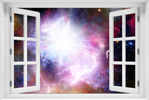 Fototapeta Naklejka Na Ścianę Okno 3D - supernova star explosion 