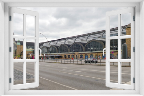 Fototapeta Naklejka Na Ścianę Okno 3D - Hamburg Hauptbahnhof