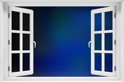 Fototapeta Naklejka Na Ścianę Okno 3D - Dark BLUE vector glossy abstract template.