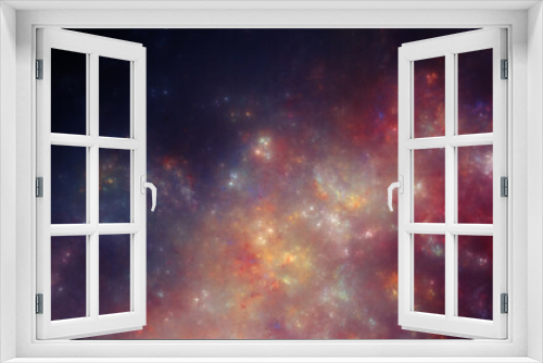 Fototapeta Naklejka Na Ścianę Okno 3D - Sci-fi Nebula - Firework Nebula