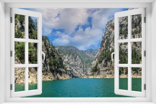 Fototapeta Naklejka Na Ścianę Okno 3D - Green Canyon in Manavgat, Turkey
