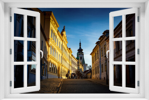 Fototapeta Naklejka Na Ścianę Okno 3D - Pisek - town in South Czechia