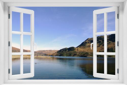 Fototapeta Naklejka Na Ścianę Okno 3D - lakeside scene