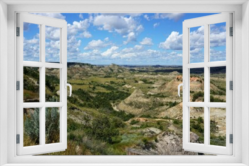 Fototapeta Naklejka Na Ścianę Okno 3D - Theodore Roosevelt National Park 
