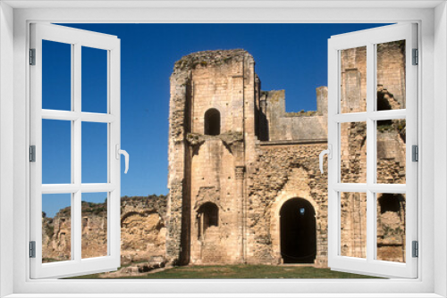 Fototapeta Naklejka Na Ścianę Okno 3D - Abbaye, Saint Pierre de Maillezais, Vendée, 85