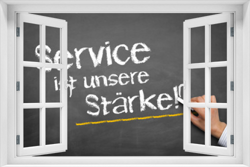 Service ist unsere Stärke