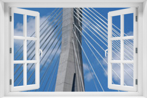 Fototapeta Naklejka Na Ścianę Okno 3D - Ponte strallato