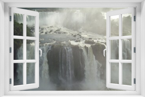 Fototapeta Naklejka Na Ścianę Okno 3D - BEAUTIFUL PHOTO OF IGUAÇÚ FALLS