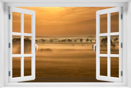 Fototapeta Naklejka Na Ścianę Okno 3D - Goldener Morgen