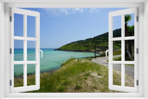 Fototapeta Naklejka Na Ścianę Okno 3D - wonderful seaside view with walkway