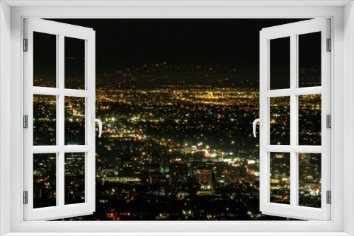Fototapeta Naklejka Na Ścianę Okno 3D - Los Angeles Lights