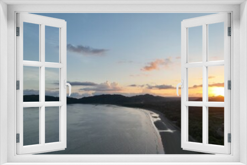 Fototapeta Naklejka Na Ścianę Okno 3D - Sunset over the Oceacn in Costa Rica