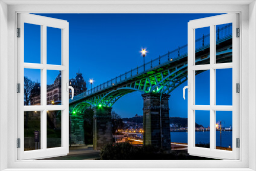 Fototapeta Naklejka Na Ścianę Okno 3D - Cliff Bridge Scarborough