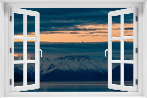Fototapeta Naklejka Na Ścianę Okno 3D - Mountain lake in New Zealand