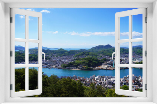 Fototapeta Naklejka Na Ścianę Okno 3D - 広島県尾道市の風景
