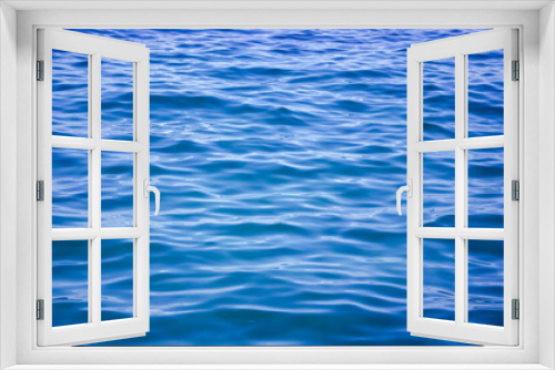 Fototapeta Naklejka Na Ścianę Okno 3D - Abstract sea background smooth waves of blue water