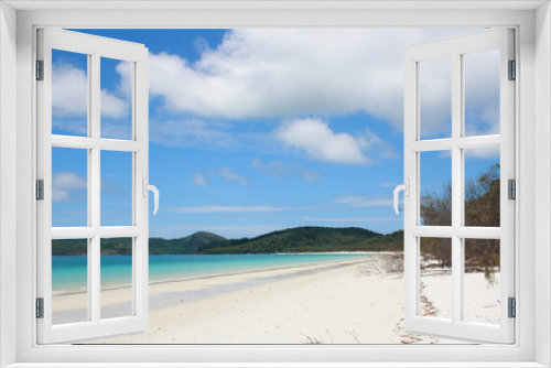 Fototapeta Naklejka Na Ścianę Okno 3D - White Heaven Beach - Whitesundy Islands Australia