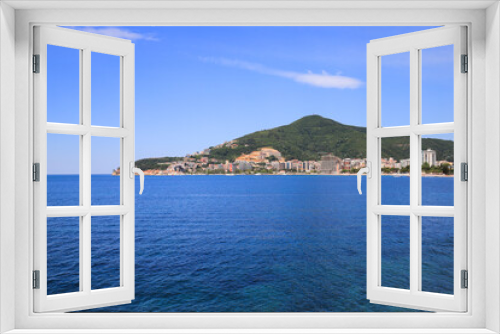 Fototapeta Naklejka Na Ścianę Okno 3D - Beautiful sea and mountains landscape in Montenegro