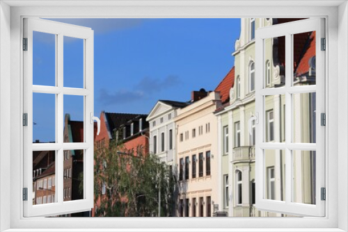 Fototapeta Naklejka Na Ścianę Okno 3D - Lubeck town in Germany