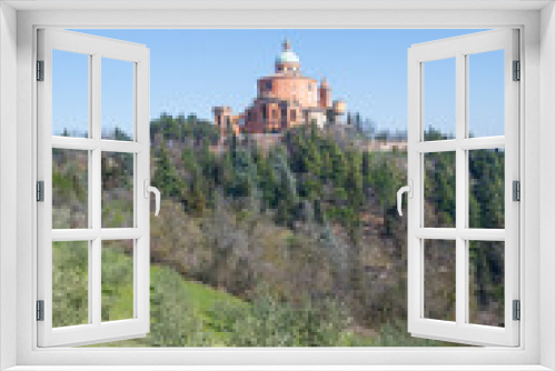 Fototapeta Naklejka Na Ścianę Okno 3D - Basilica of the Madonna di San Luca, Bologna