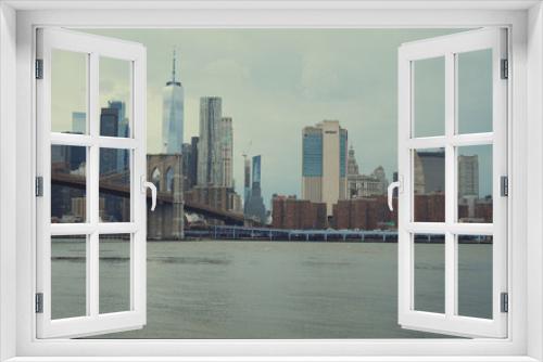 Fototapeta Naklejka Na Ścianę Okno 3D - NEW YORK BROOKLYN