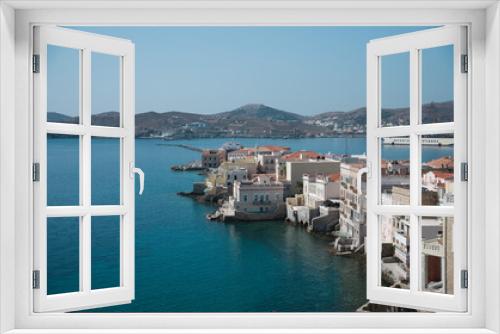 Travel to Ermoupolis, Syros where Greek island of Siros has a unique Venetian architectural, Byzantine and Roman architecture having blended in harmoniously Syra of the Cyclades wonderful holiday