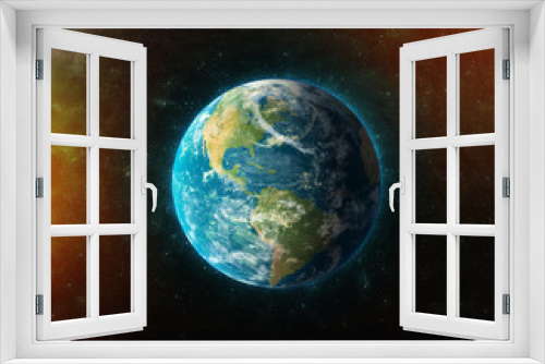 Fototapeta Naklejka Na Ścianę Okno 3D - planet earth