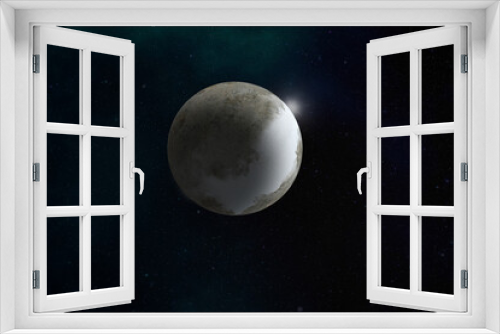 Fototapeta Naklejka Na Ścianę Okno 3D - Planetas